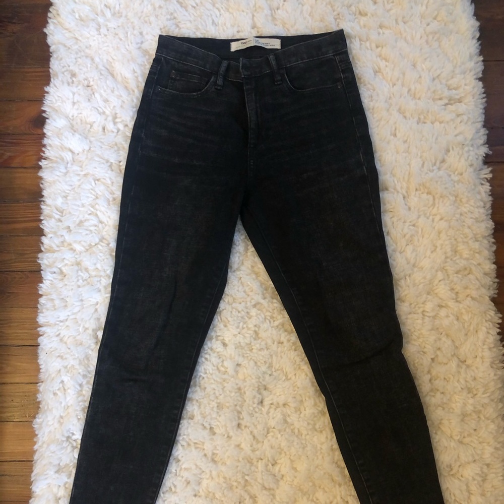 GAP Black Cigarette Jeans